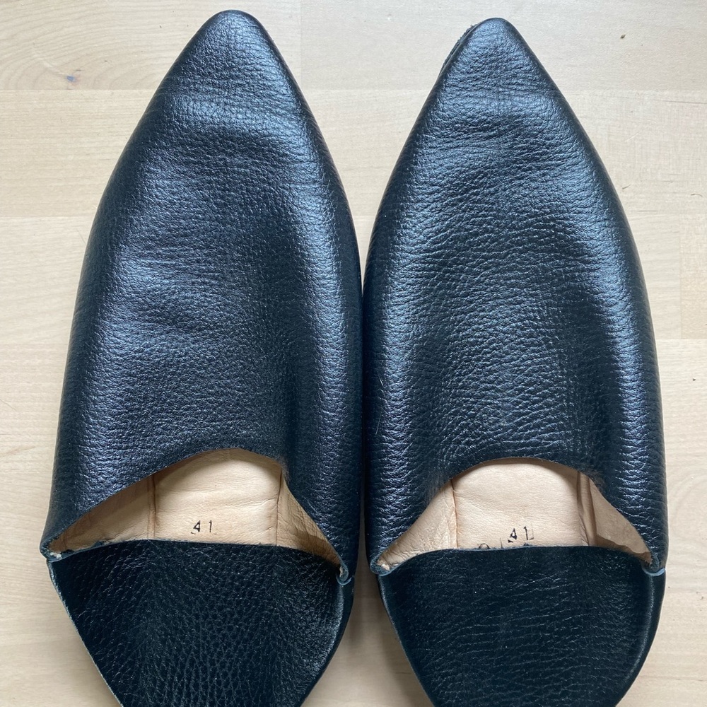 Handcrafted Leather Moroccan Slippers